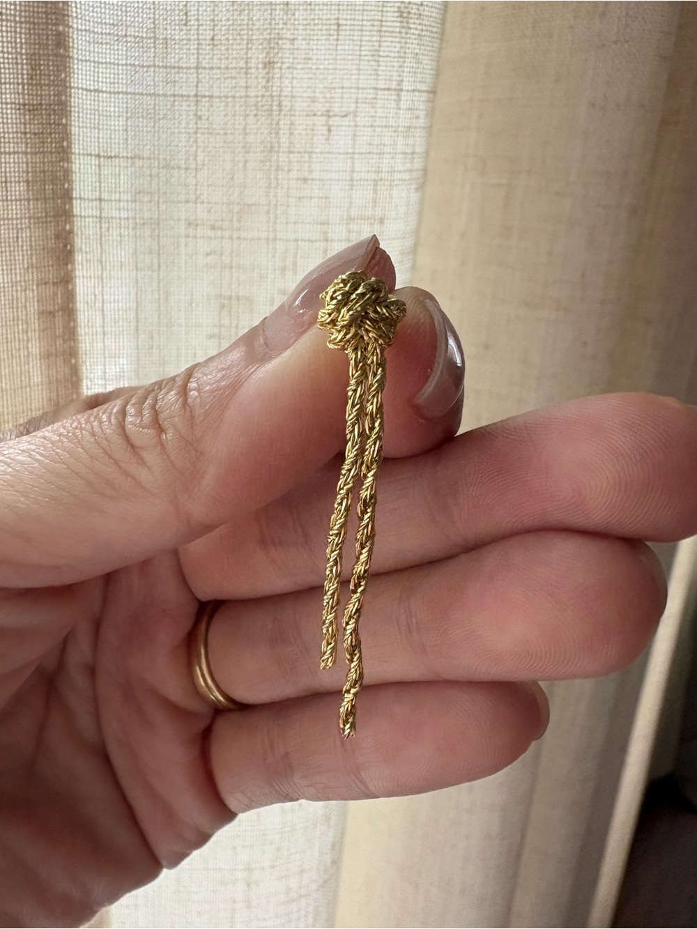 Gorjana Marin Rope Drop Earrings - Picture 6 of 6
